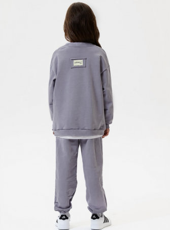 LF kids, костюм облегченный  "Sweatshirt" ( цвет серо-сиреневый).  Арт.  LF 888005