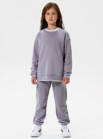 LF kids, костюм облегченный  "Sweatshirt" ( цвет серо-сиреневый).  Арт.  LF 888005