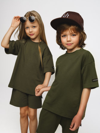LF kids, костюм летний (цвет хаки)