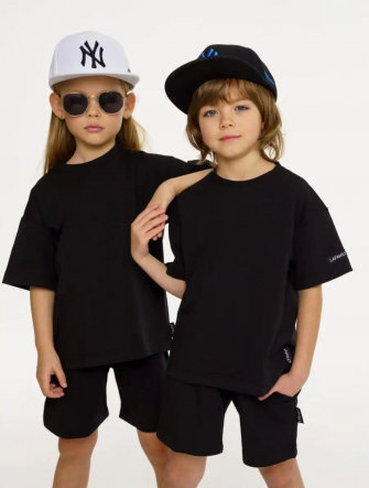 LF kids, костюм летний (цвет черный)