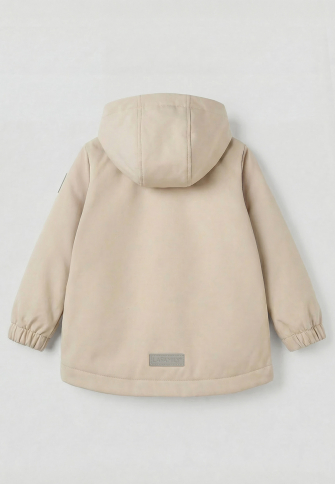 LFkids,  костюм софтшелл непромокаемый цвет молочный + оливковый