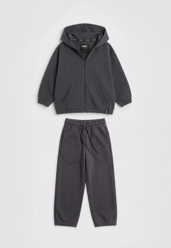 LF kids, костюм “Зип” спортивный на молнии с капюшоном (цвет серый)