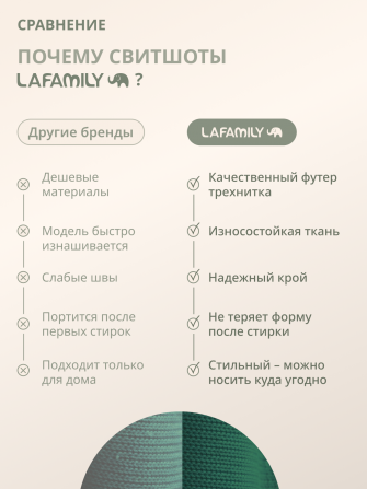 Свитшот оверсайз без начеса с принтом, цвет пыльная мята