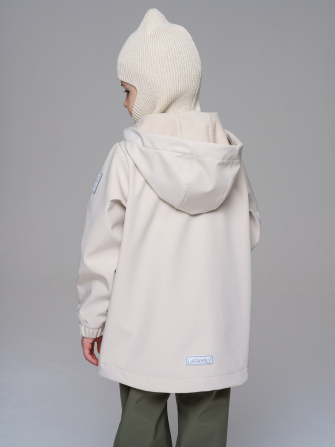 LFkids,  КУРТКА софтшелл непромокаемая цвет крем