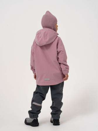 LFkids,  КУРТКА софтшелл непромокаемая цвет розовый