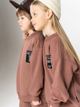  LF kids, костюм облегченный  "Enjoy & Play" ( цвет коричневый).  Арт.  LF 888009