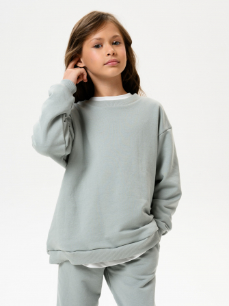 LF kids, свитшот облегченный (цвет полынь).  Арт.  LF 888005