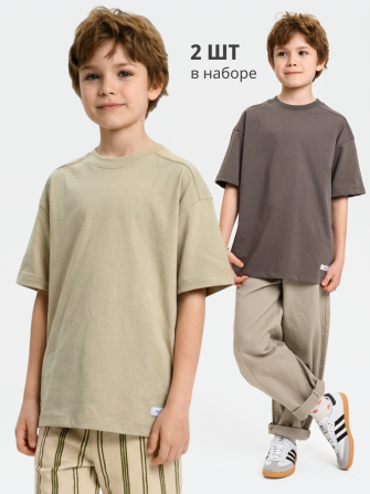  Футболка от LF Kids, цвет бежевый